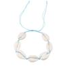 Bohemian Beach Seashell Anklet – Simple Handmade Woven Bracelet