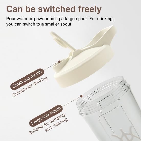 400ml Self-Stirring Automatic Shaker Cup USB Rechargeable Protein Shaker Meal Replacement Portable Sport Mixing Cup