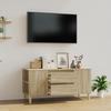VidaXL TV Cabinet Sonoma Oak 102x44.5x50 Cm Engineered Wood 819599
