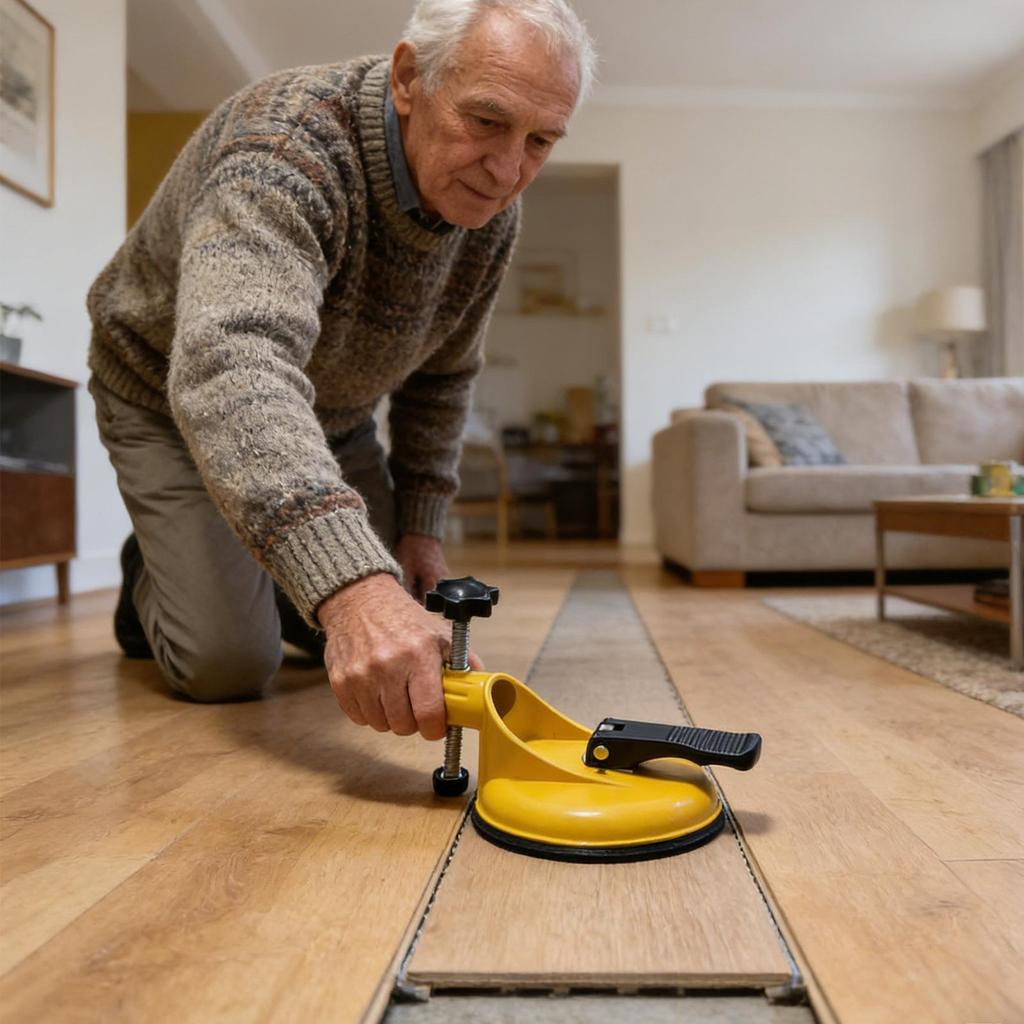 Floor Gap Repair Tool, Strong Suction Cup, Household Floor Joint Tool, Suitable  for Wood Hardwood Tile Construction Baseboard