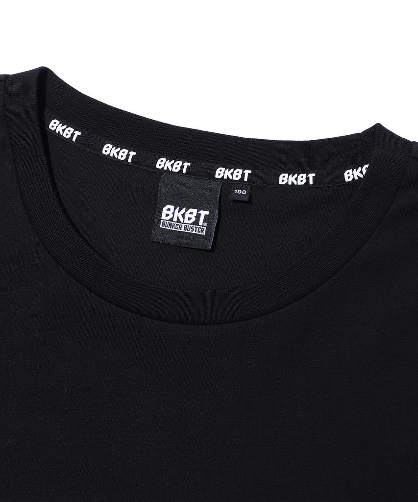 BUNKERBUSTER Sleeve Layered Logo T-Shirt Black (Mo3Tu651-076)