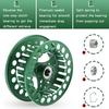 Fly Fishing Reels 2+1BB 5/6WT Aluminum CNC Metal Fly Fishing Reel Outdoor Fly Fishing Tackle Tool