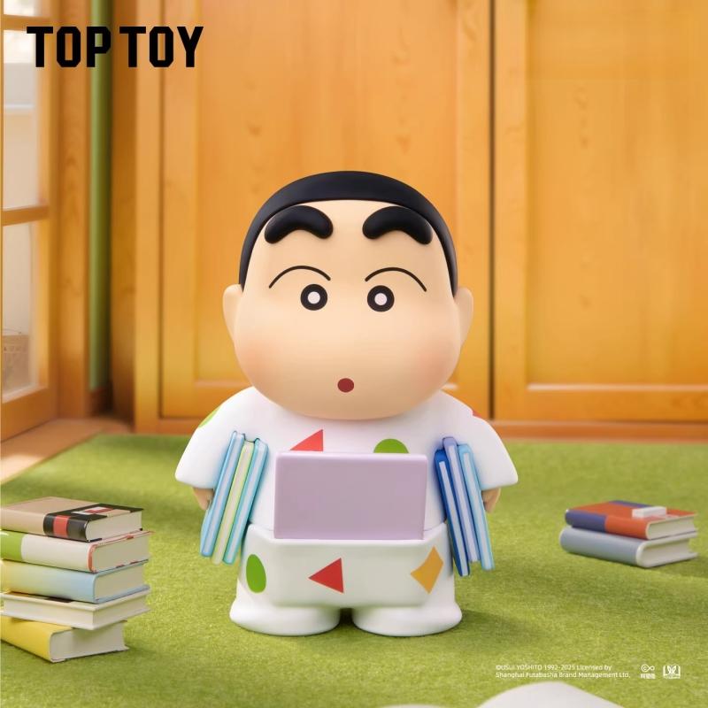 TOP TOY Crayon Shinchan Ancient New Daily Series Funny Classic Figures Cute Ornaments Children's Toys Birthday Gifts