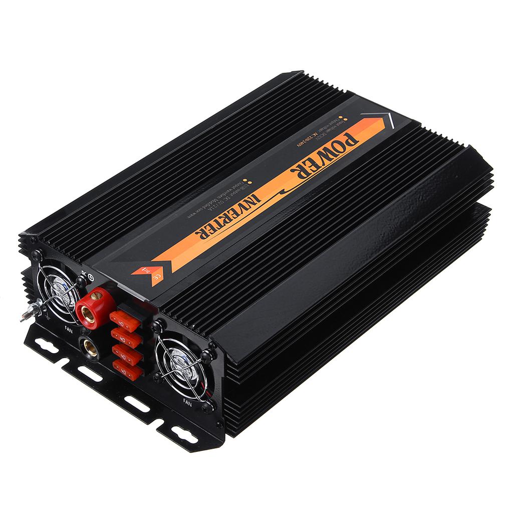 Инвертор мощности 10000 Вт DC 12 В в AC 220 В-240 В Автомобильные инверторы с модифицированной синусоидой