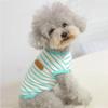 Summer Striped Dog T-Shirt Breathable Puppy Dog Clothes Vest for Small Medium Dogs Pet Cats Pug Apparel Costumes XS-XXL