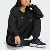 Adidas Толстовка с круглым вырезом Originals, украшенная логотипом, женские топы, черный IT9662