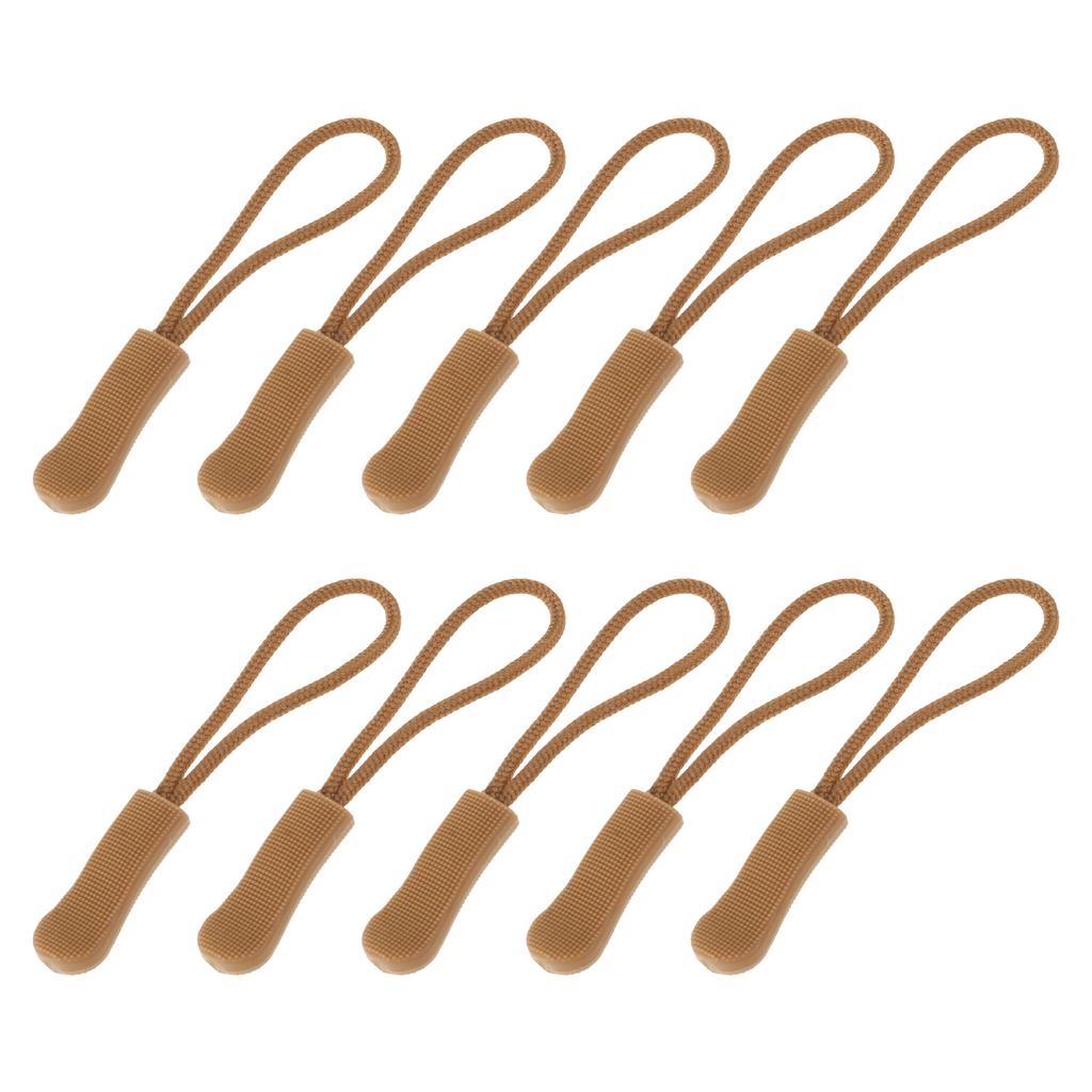 10 шт. съемник для застежки-молнии, конец веревки, сменный зажим, фиксатор сломанной пряжки, дорожные сумки