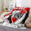 Custom Name,Club Atlético River Plate Printed Flannel Blanket, soft throw for bedroom sofa, washable, Christmas present, great gift.