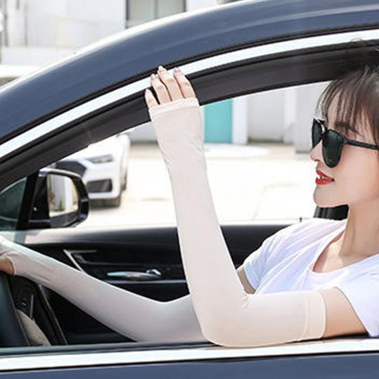 Yousheng 2 пары нарукавников с защитой от ультрафиолета, однотонные, высокоэластичные, супер мягкие, дышащие, впитывающие пот, быстросохнущие, спортивные нарукавники для занятий спортом на открытом воздухе