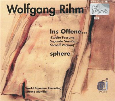 CD RIHM, ЧЕШСКИЙ ФИЛГАРМОНИЧЕСКИЙ ОРКЕСТР, АЛЬБРЕХТ; ЛАЗАРЕВ - В открытое... Сфера WWE1CD31883 col legno 1995 Германия Классика Б/У