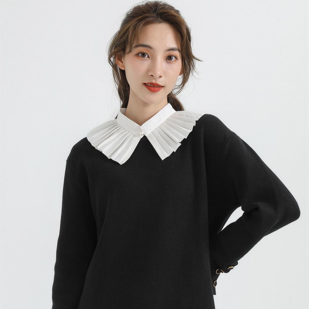 Women Fake Collars Scarf Female Blouse Tops False Collar Shawl Girls Neckwear Shirt Detachable Collars Fuax Cols Accessory