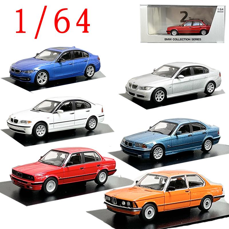 AR BOX Металлическая модель автомобиля 1/64 Масштаб BMW 3 серии E21 Модель автомобиля Сплав BMW E30 Игровые транспортные средства Модель Подарок Украшение Игрушки для мальчиков