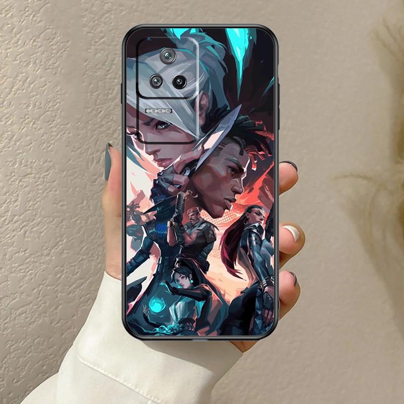 Игровой чехол Valorant для Xiaomi 15T Pro 14T 13T 14 15 Ultra 17 Pro Max POCO X7 F8 Pro X3 X5 X6 F5 F6 F7