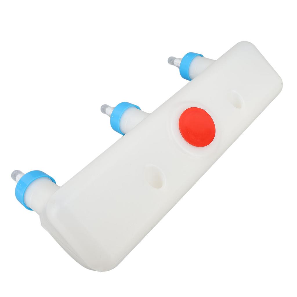 Lamb Feeder with 3 Nipples 3L Plastic Silicone Livestock Teat Milk Feeding Tool for Piglet Puppy