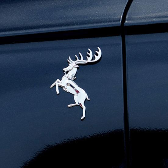 Стильная наклейка с эмблемой, гальваническая, съемная, декоративная