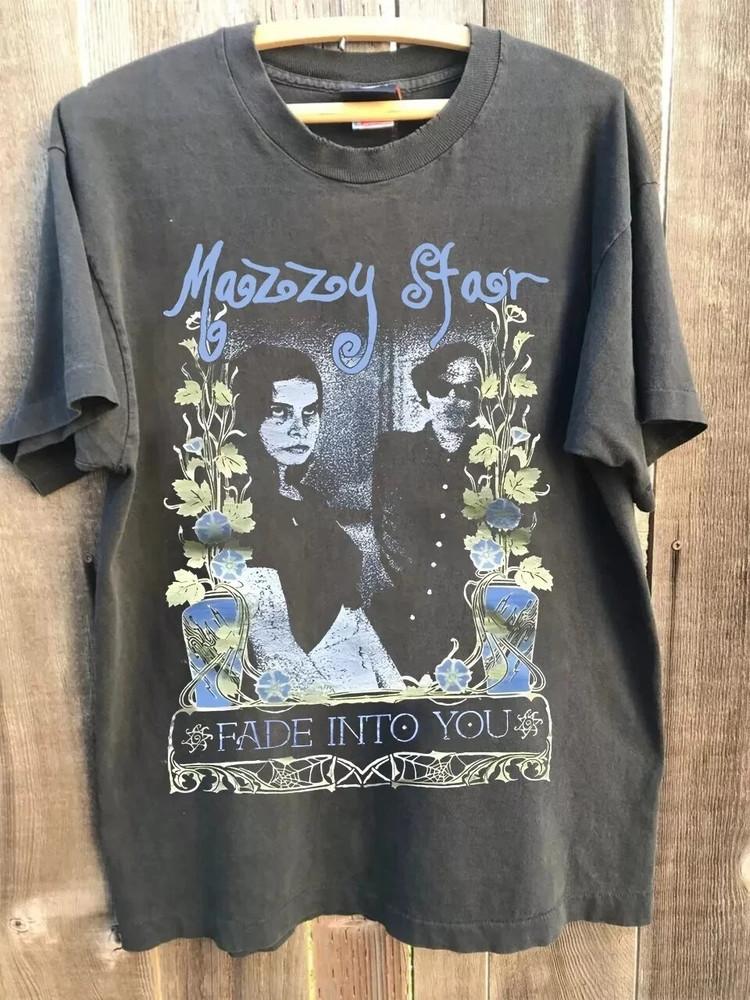 Футболка Mazzy Star, Футболка унисекс Mazzy Star в ретро-стиле, угольная, размеры S-5XL, Go101