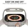 PC Case Without Film for Apple Watch Ultra 2 Ultra 49mm Cover Screen Protector Protective Full Bumper Accessories  for Iwatch Ultra 2