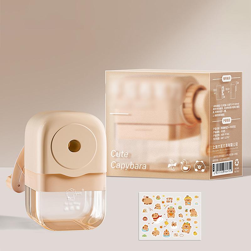 Pencil Sharpener, Manual Pencil Sharpener, Student Rotating Pencil Sharpener, Handheld Pencil Sharpener for Children
