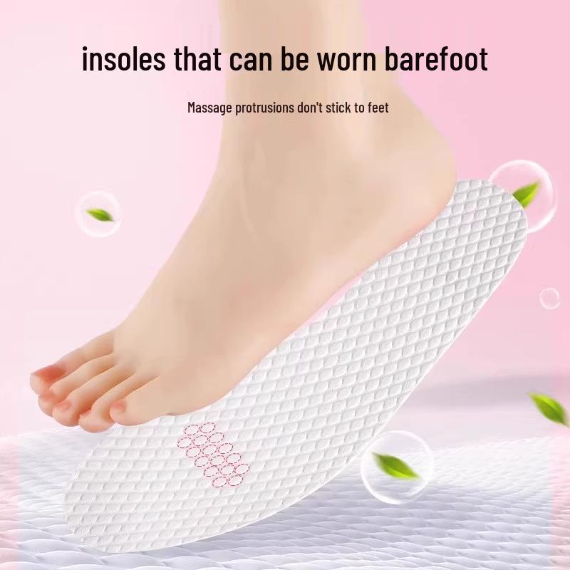 Дышащие, Влагопоглощающие Одноразовые Стельки для Летней Обуви - Унисекс, Дезодорирующие, Потостойкие и Идеальные для Высоких Каблуков
