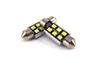 6 Pcs LED Bulb SV8.5, C5W 12-24V CANBUS 36mm 220lm Off-Road