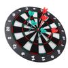 16,5-дюймовая безопасная мишень для дартса с набором из 6 дротиков, многоразовая для игр в баре, развлечений и вечеринок