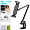 Aluminum Tablet Desk Mount Stand 360° Flexible Cell Phone Holder For 