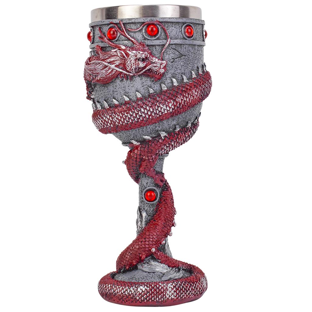 Mighty Asian Dragon Mug Tankard 304 Stainless Steel Resin 3D Retro Beer Tankard Stein Cup Mugs BEST Birthday Gift 600ml 20oz