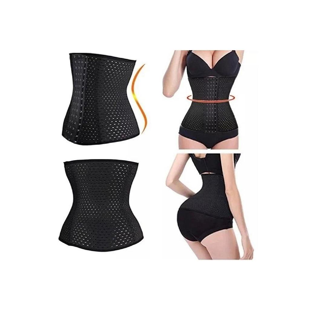 Послеродовой корсет для беременных с 3-мя стальными скобами, 4 полосками на косточках, с воздушным потоком