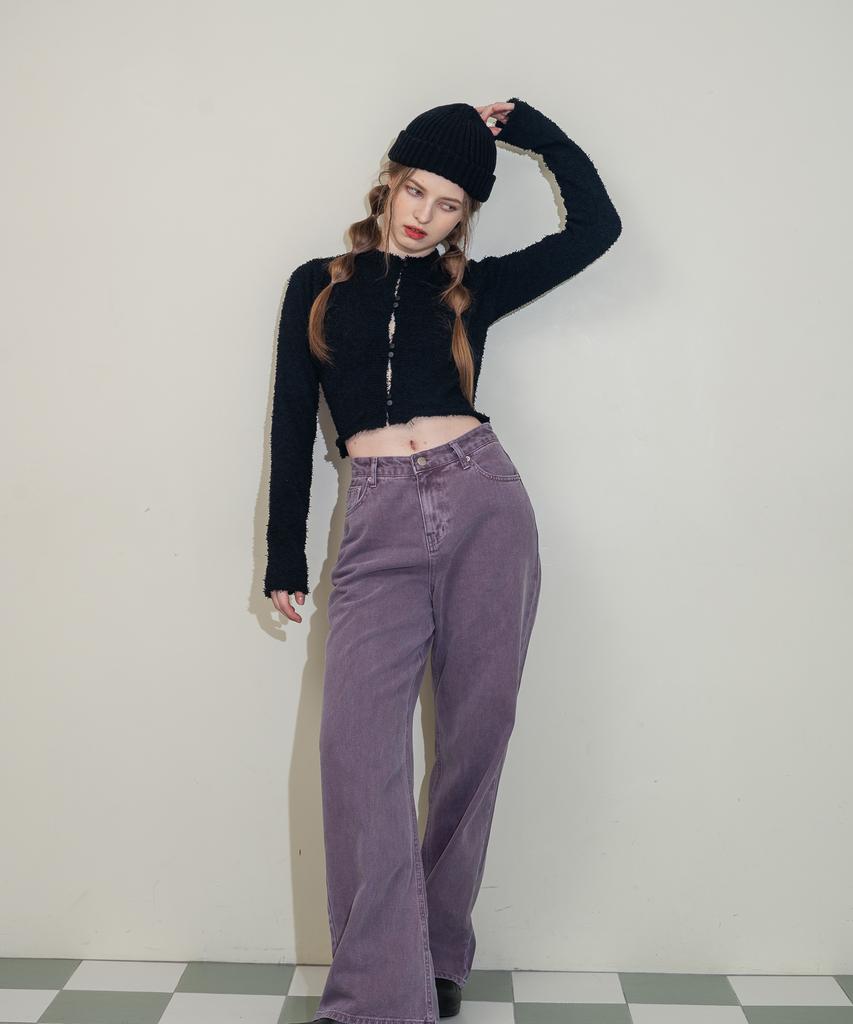 UNUSUALNORMAL Janet Button Knit _Black