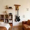 Настенное крепление для музыкального инструмента из массива дерева: Стойка для гитары, укулеле, эрху