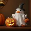New Ghost Duck Halloween Statue Ghost Duck Halloween Statue Resin Ornament