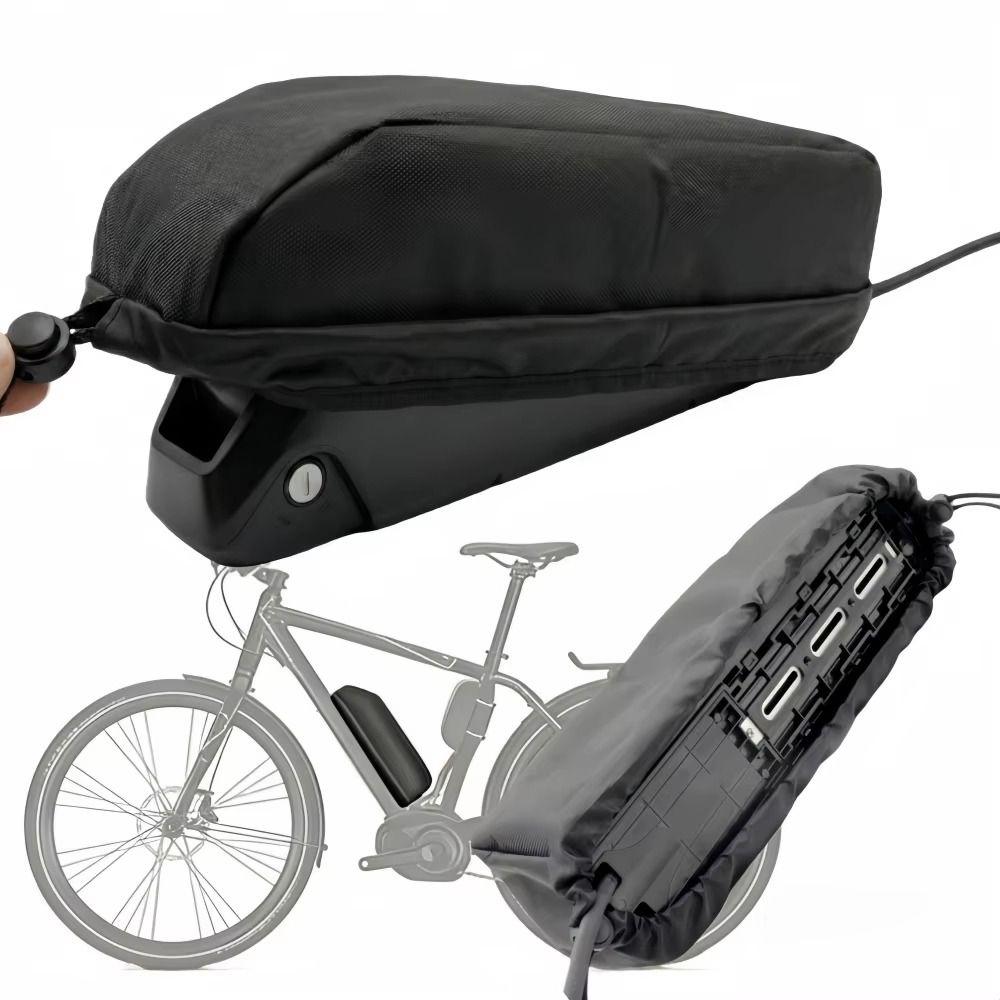 Dustproof Ebike Battery Cover Anti-Mud Battery Frame Protective Cover Riding Part