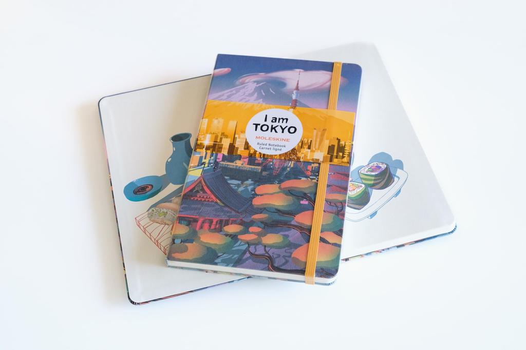 Блокнот Moleskine, Лимитированная серия «Я Токио», Твердая обложка, Большой формат, Разлинованный, LEQP060IAMTOK