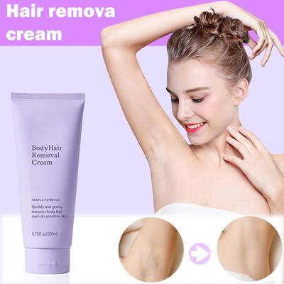 Крем для удаления волос на теле с аппликатором-лопаточкой, нежный, безопасный для чувствительной кожи