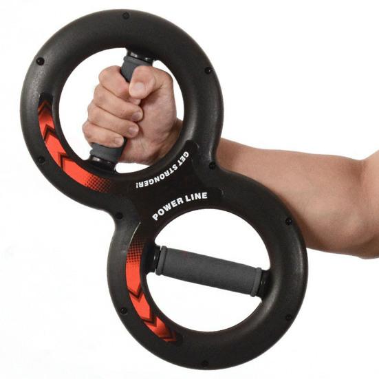 Тренажер для силы запястья 8-образный тренажер для захвата рук Многофункциональный тренажер для тренировки мышц рук Силовая реабилитационная ручка Упражнение для запястья Сила рук