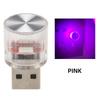 RXZ 1PC car mini usb led Atmosphere Light For Party Ambient Automotive Portable Plug and Play  Car Decorative Interior Lamp 12V