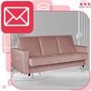 Диван-софа Аличе раскладной диван-кровать бонель кровать Family мебель розовый
