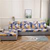 Floral Printed Sofa Seat Cushion Cover Furniture Protector Stretch Sofa Covers For Living Room Kids Pets Anti-Dust Removable