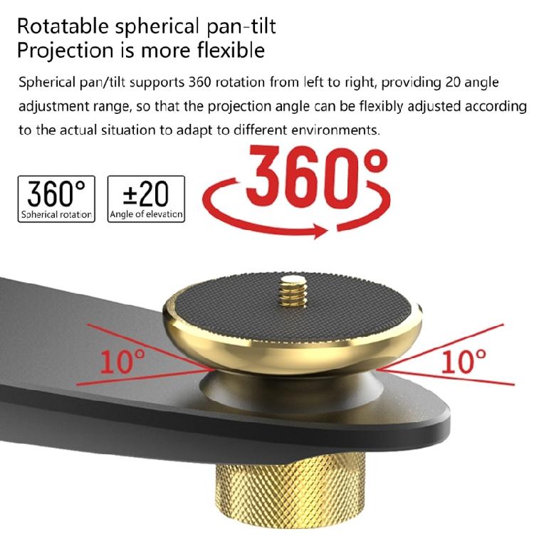 Портативная складная настенная подставка-держатель для проектора, алюминиевый сплав, стеллаж для хранения, регулируемая для различных комнатных условий