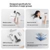 Super Portable 27000mAh High-Speed Wireless USB Charging Hair Dryer Foldable & Ionic Cold/Hot Air 300W Power for Household Use