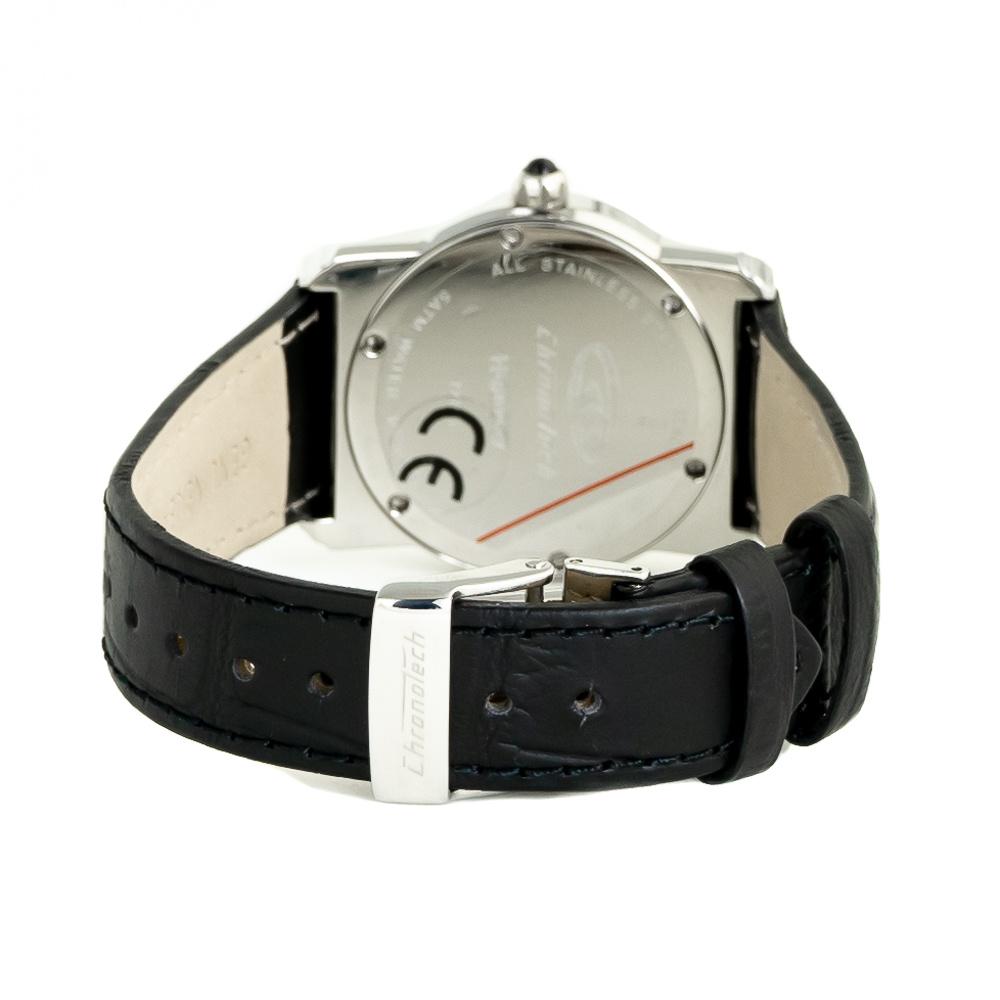 Zegarek CHRONOTECH CT7279B-04. Kwarcowy, Kolor czarny. Kobieta.