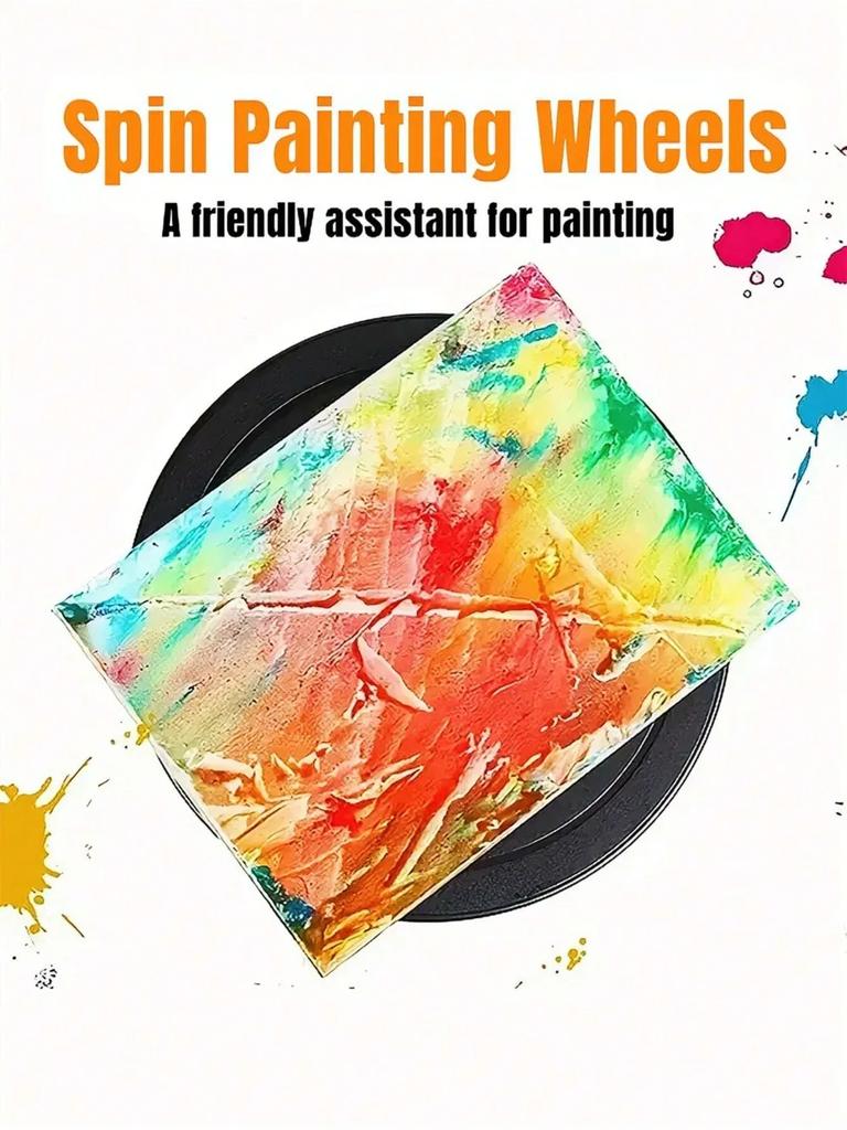 Вращающийся поворотный стол для торта, нескользящее основание для резьбы, гончарного дела, живописи, украшения тортов, подходит для любителей выпечки и гончарного дела