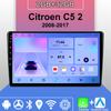 Android Carplay автомобильное радио для Citroen C5 2 2008-2017 мультимедийный проигрыватель головное устройство стерео GPS навигация BT WIFI 2+32 ГБ
