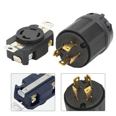 Сверхмощные вилки и розетки NEMA L14 30P и L14 30R с блокировкой 30A 125/250V
