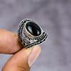 Black Onyx Gemstone 925 Sterling Silver Gift Jewelry Ring Size 6