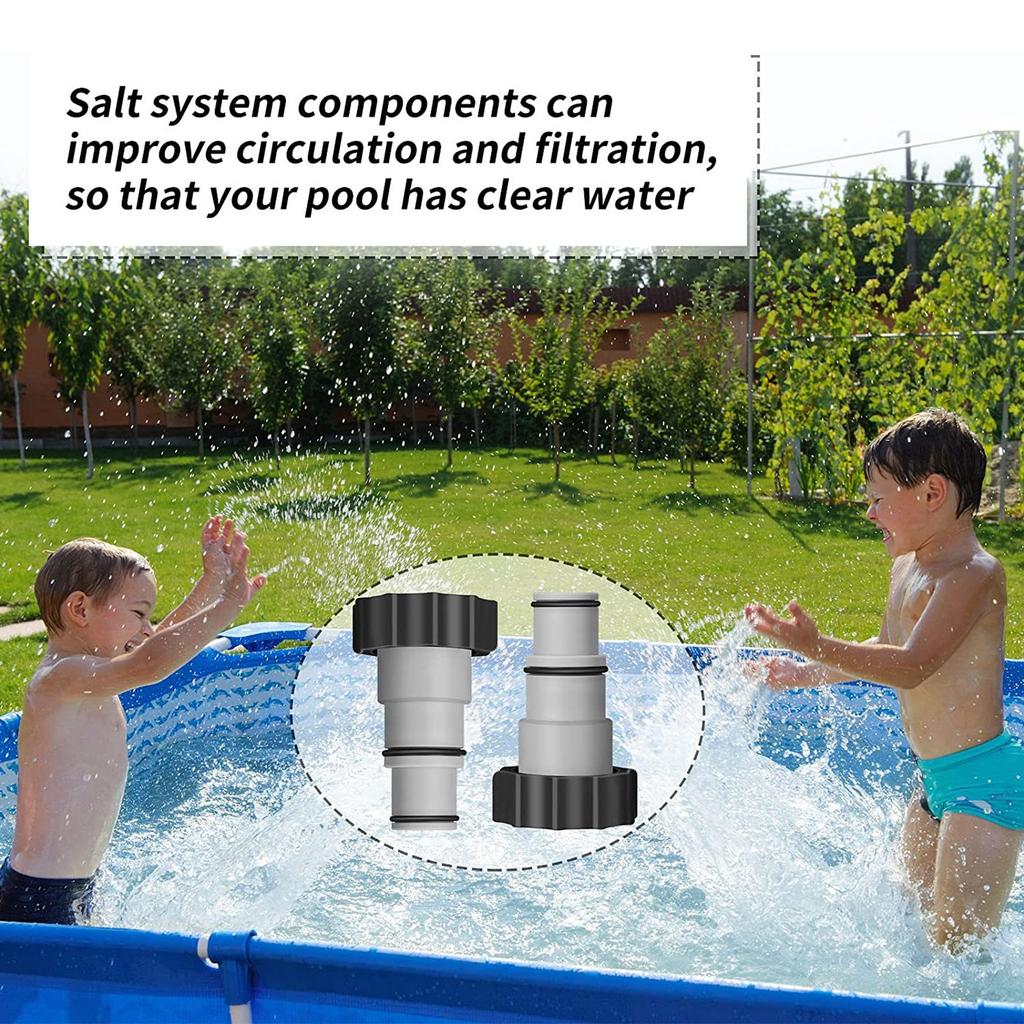 Replace Hose Adapter with Collar For 4000 2500 2000 1500 Threaded Connection Pump Plunger Valve Pool Drain Swimming Pool