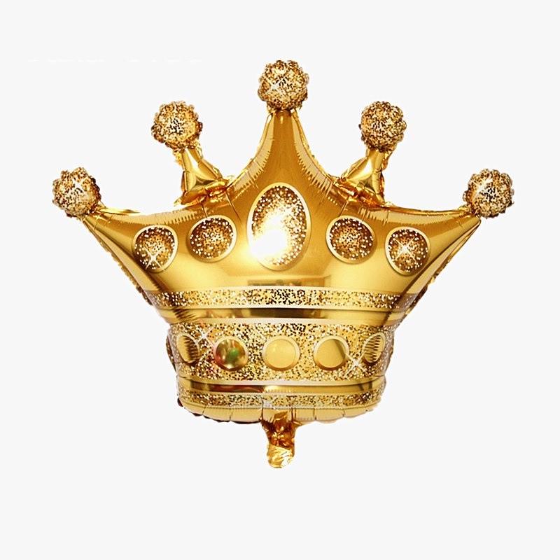 Diverse Styles Big Size Silver Gold Crown Ballons On The For Surprise Decoration Event Supplies MIT