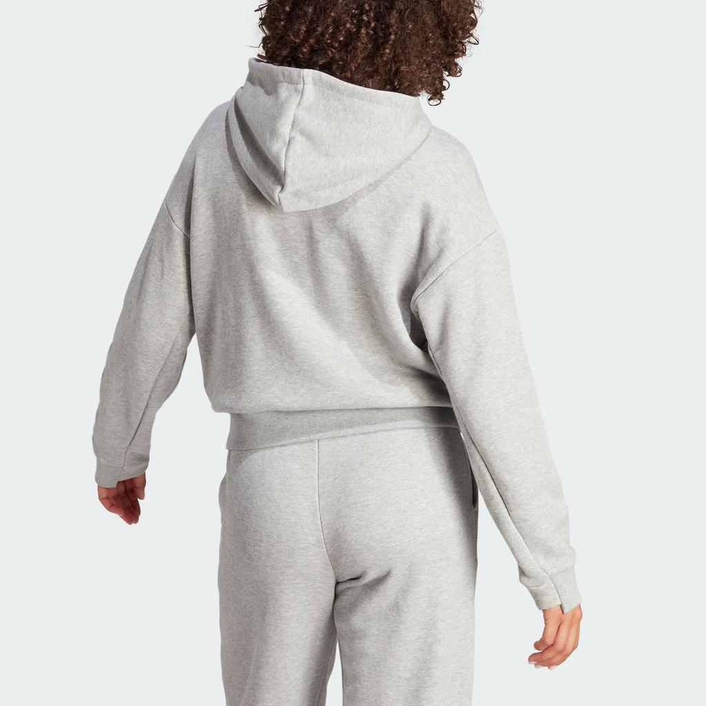 Adidas Sweatshirt Women's Medium Heather Gray IU3176