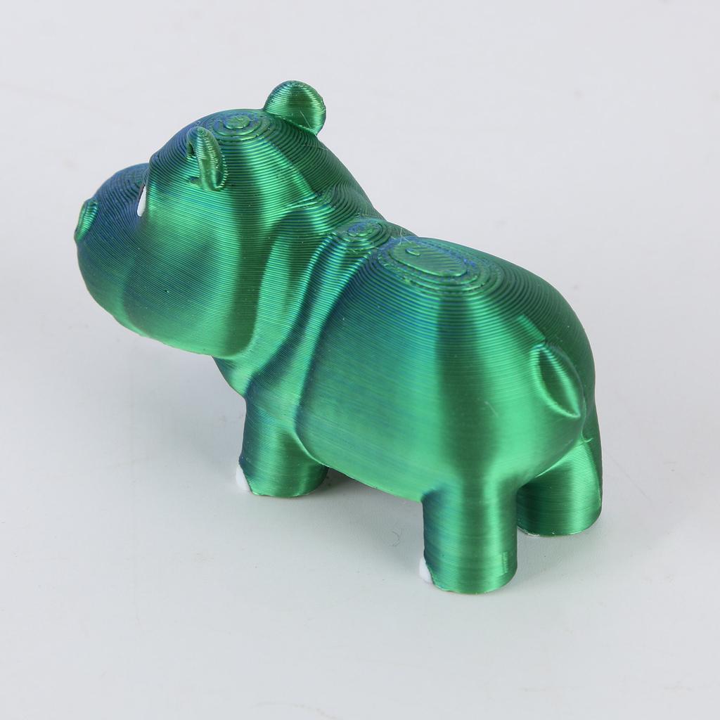 3D-печатные игрушки-бегемоты, украшения в виде бегемотов, 3D-печатные украшения в виде бегемотов, снятие стресса, подвижный бегемот