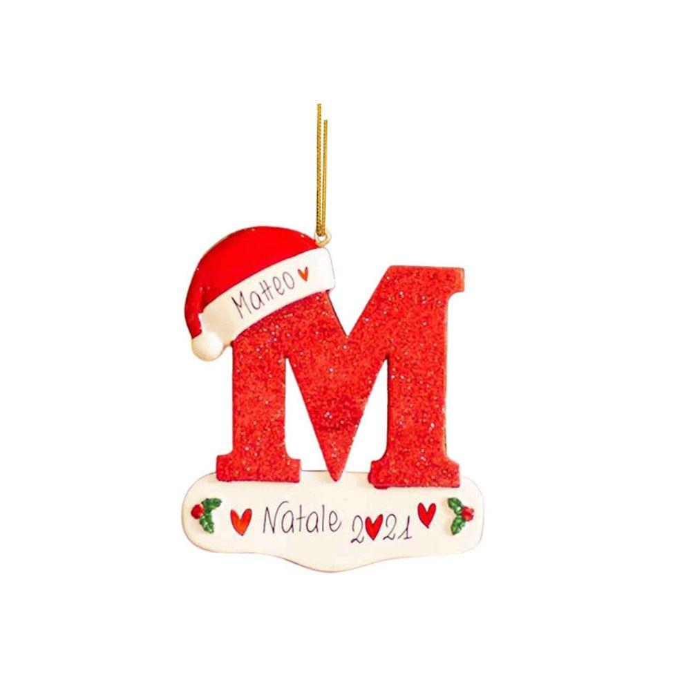 Xmas Christmas Tree 26 Letter Pendant Cartoon Christmas Tree Hanging Decor   Car Decorations